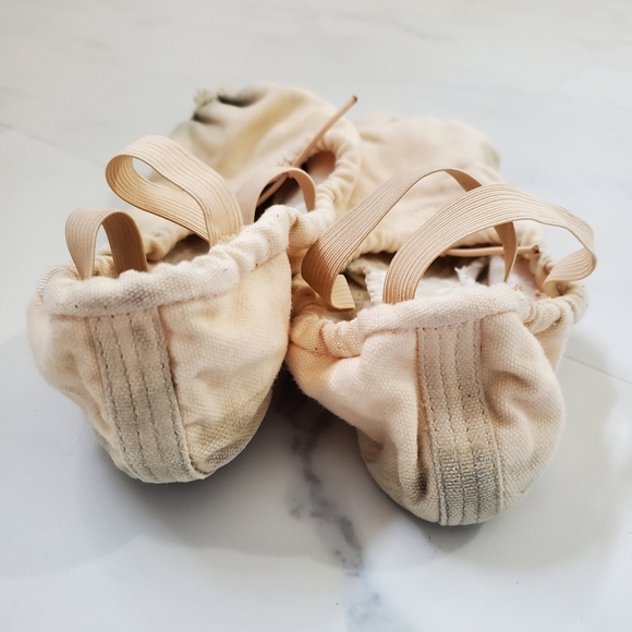 SANSHA 1 Pro Very Used Ballet Slipper Flats Pink 8.5 - Picture 4 of 5